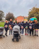 Laternelaufen mal anders - diesmal als Besucher in Moorrege
